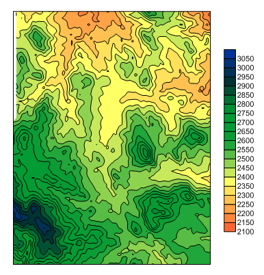 Example Contourmap 