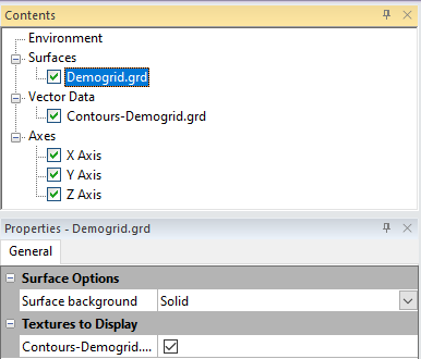 General surface properties